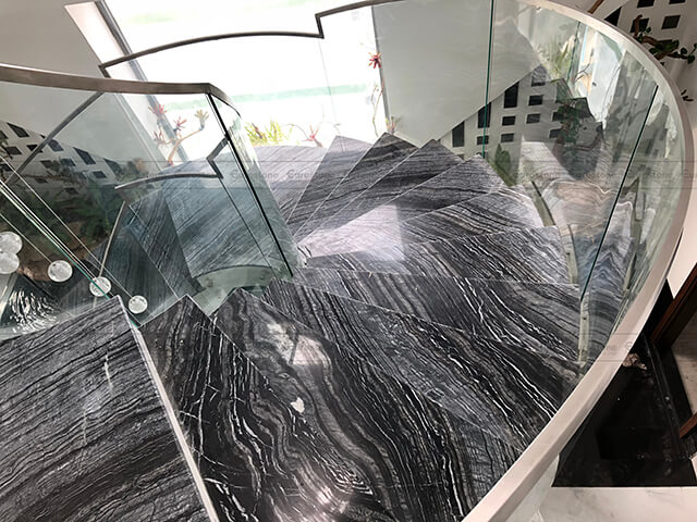 đá marble ốp cầu thang